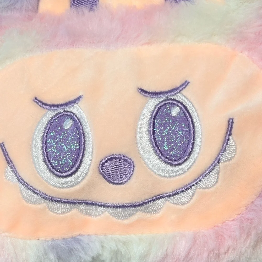 Pastel Labubu‎ Plush Crossbody Bag